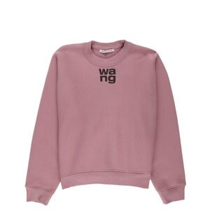 Alexander Wang Wash & Go Dense Fleece Crewneck - Dusk